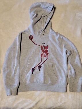 NIKE Hooded Sweatshirt Boys Size 7
